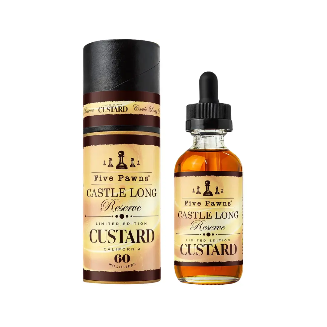 Five Pawns Castle Long Reserve Custard Edition 50ml Shortfill