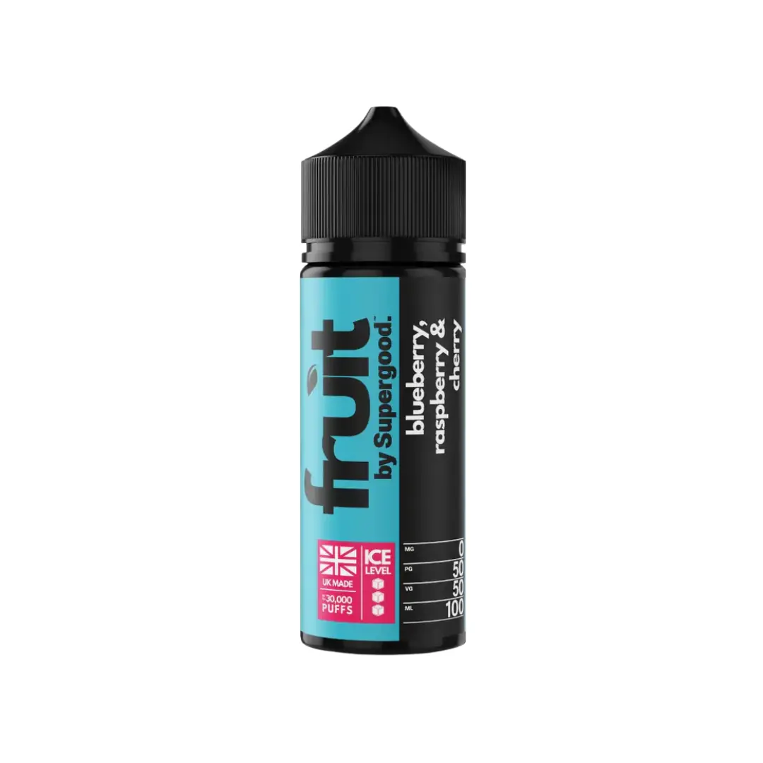 Fruit by Supergood Blueberry Raspberry & Cherry 100ml Shortfill E-liquid