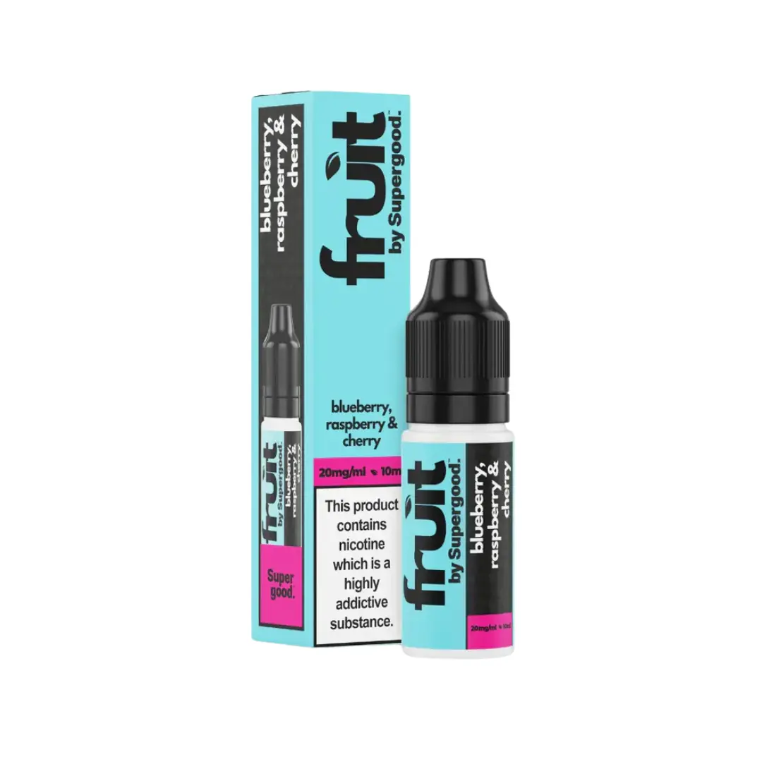 Fruit by Supergood Blueberry, Raspberry & Cherry 10ml Nic Salt
