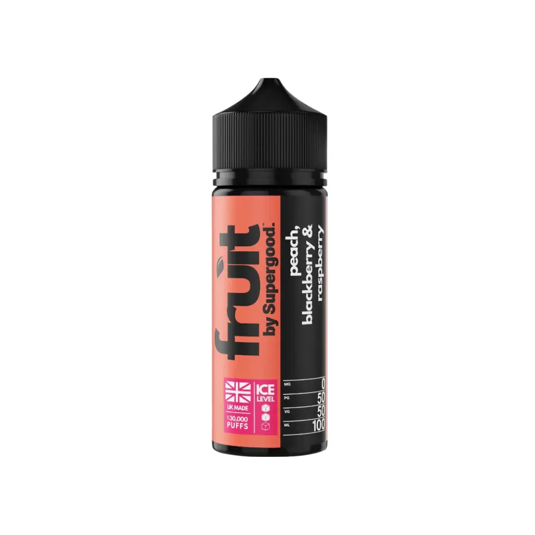 Fruit by Supergood Peach Blackberry & Raspberry 100ml Shortfill E-liquid