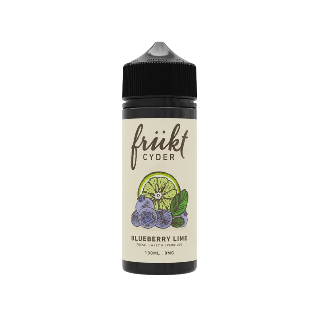 Frukt Cyder Blueberry Lime 100ml Shortfill
