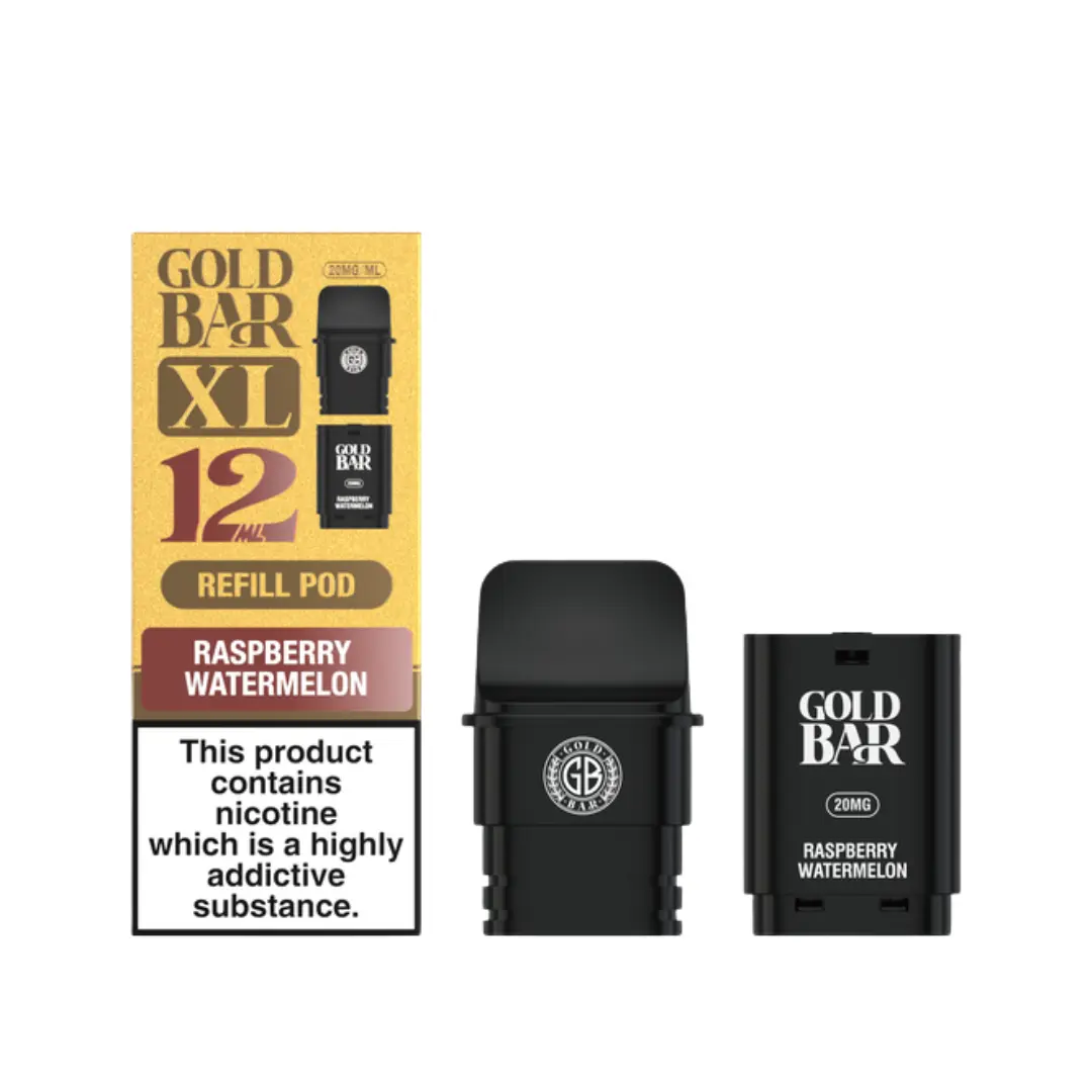 Gold Bar XL Raspberry Watermelon Refill Pods