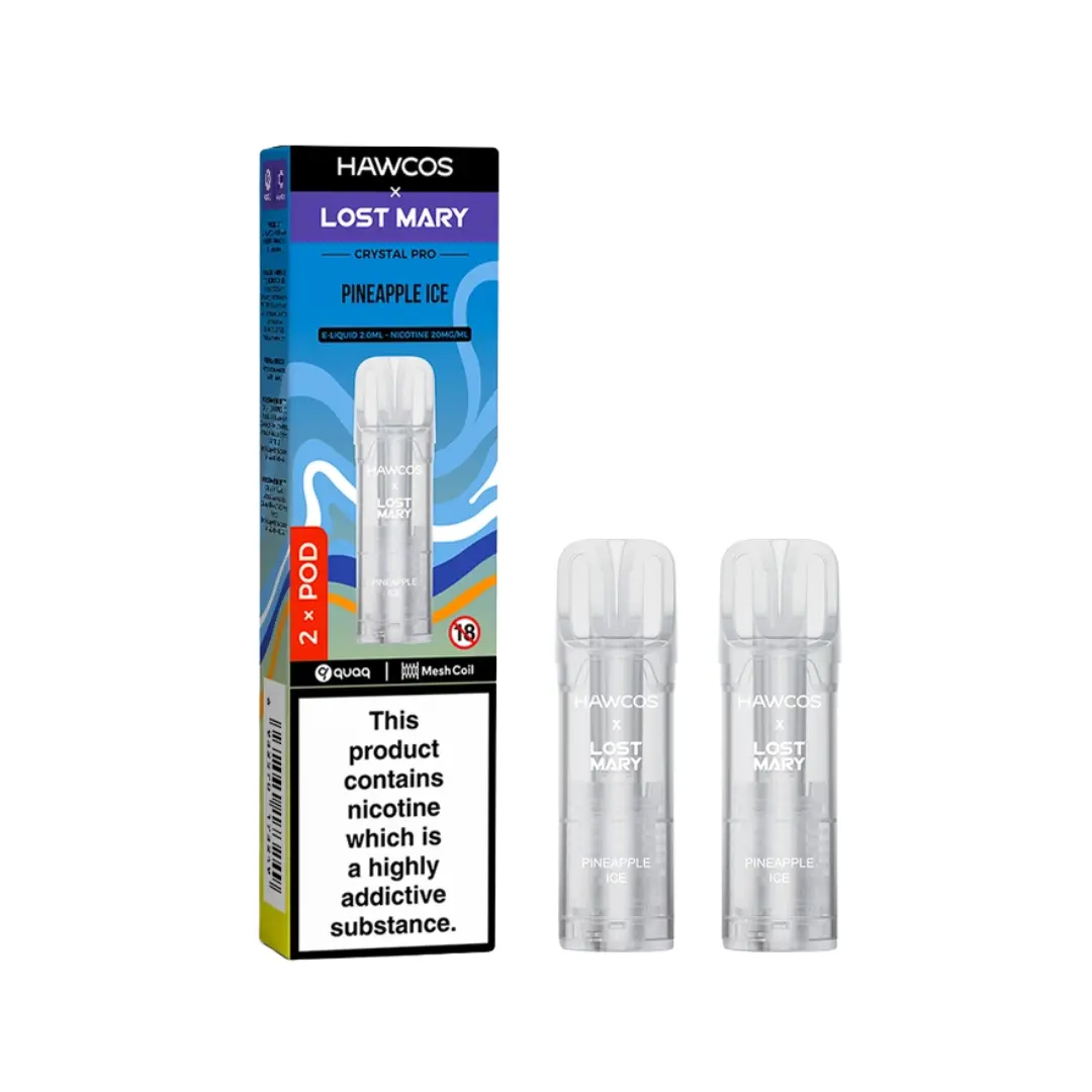 Hawcos X Lost Mary Crystal Pro Pineapple Ice Refill Pods