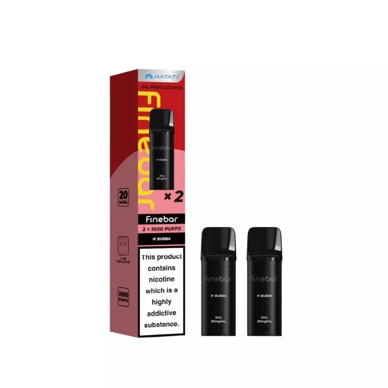 Hayati Finebar 1000 H' Bubba Prefilled Pods