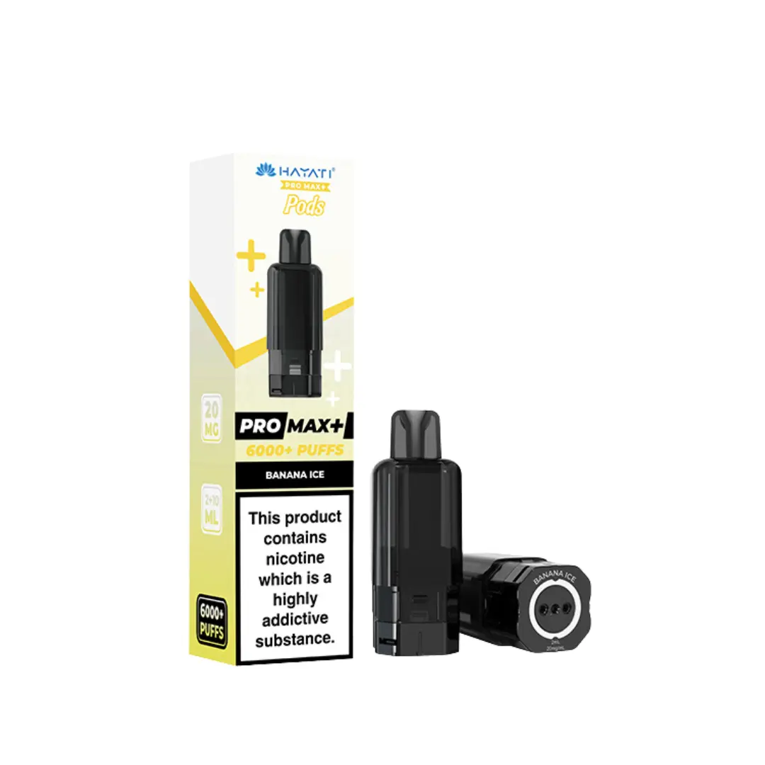 Hayati Pro Max Plus 6000 Banana Ice Refill Pods