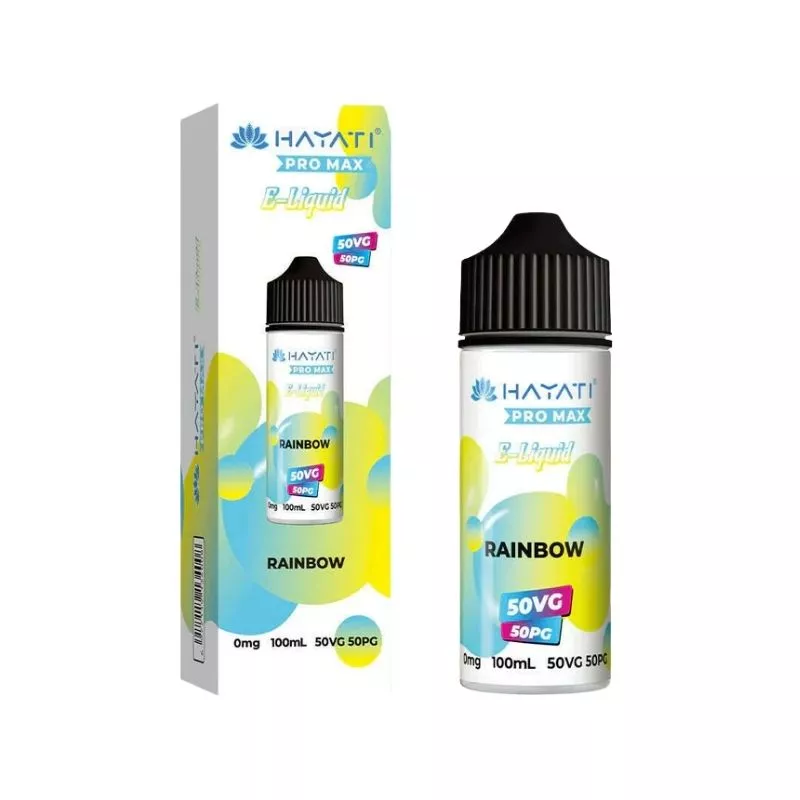 Hayati Pro Max Rainbow 50/50 100ml Shortfill