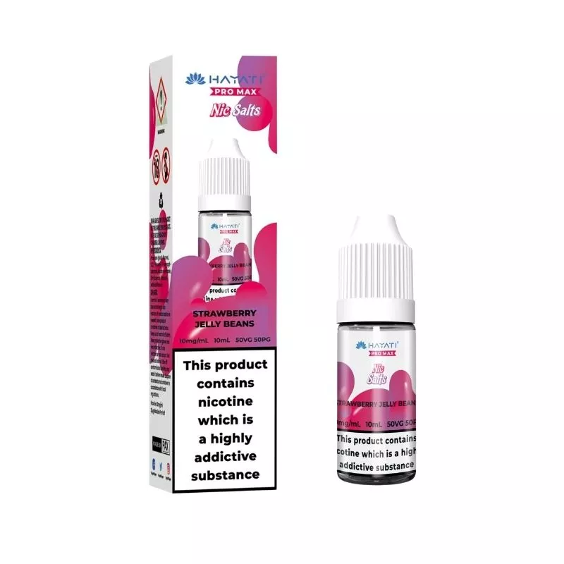 Hayati Pro Max Strawberry Jelly Beans 10ml Nic Salt