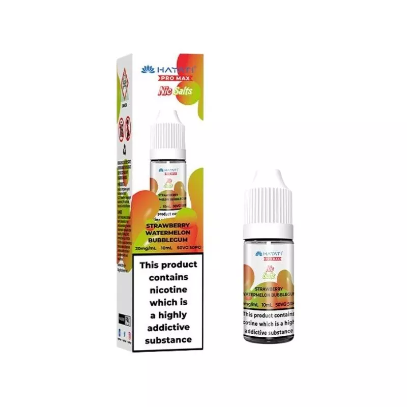Hayati Pro Max Strawberry Watermelon Bubblegum 10ml Nic Salt