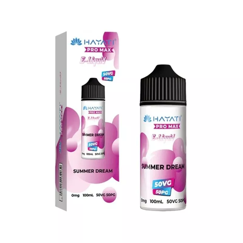 Hayati Pro Max Summer Dream 50/50 100ml Shortfill