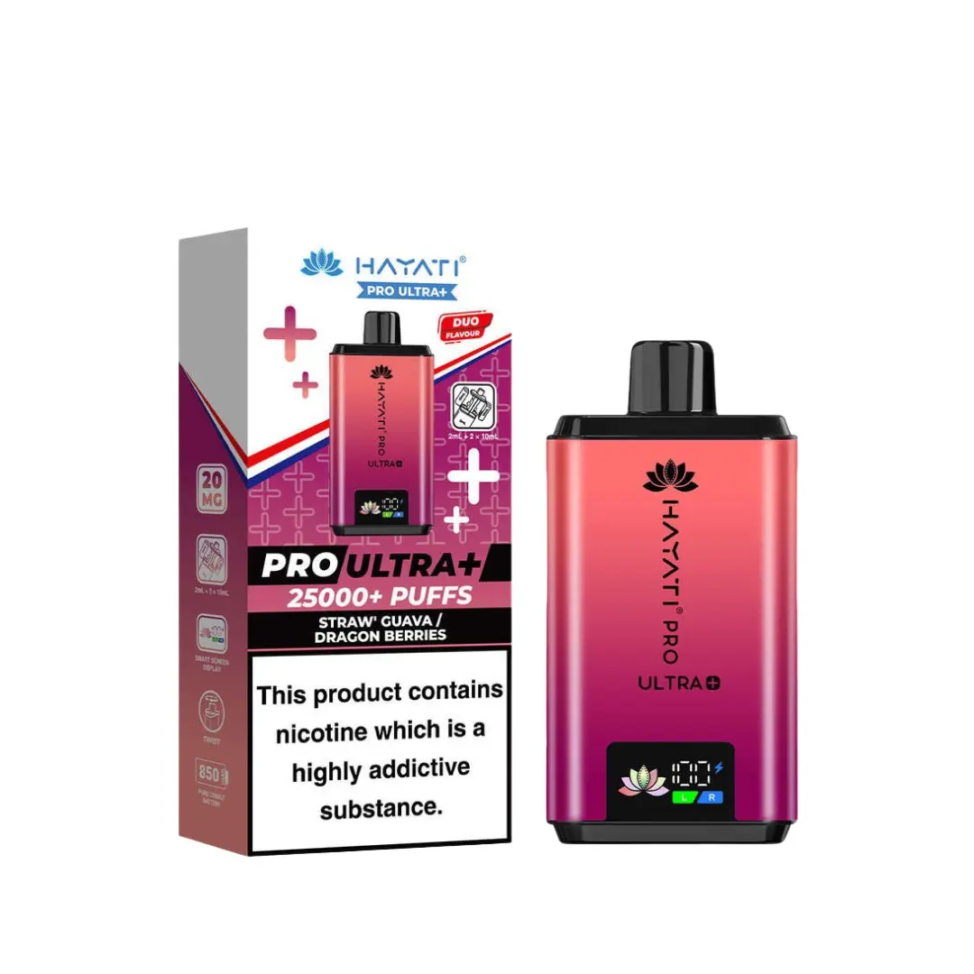 Hayati Pro Ultra Plus 25000 Prefilled Pod Vape Kit - Image 7