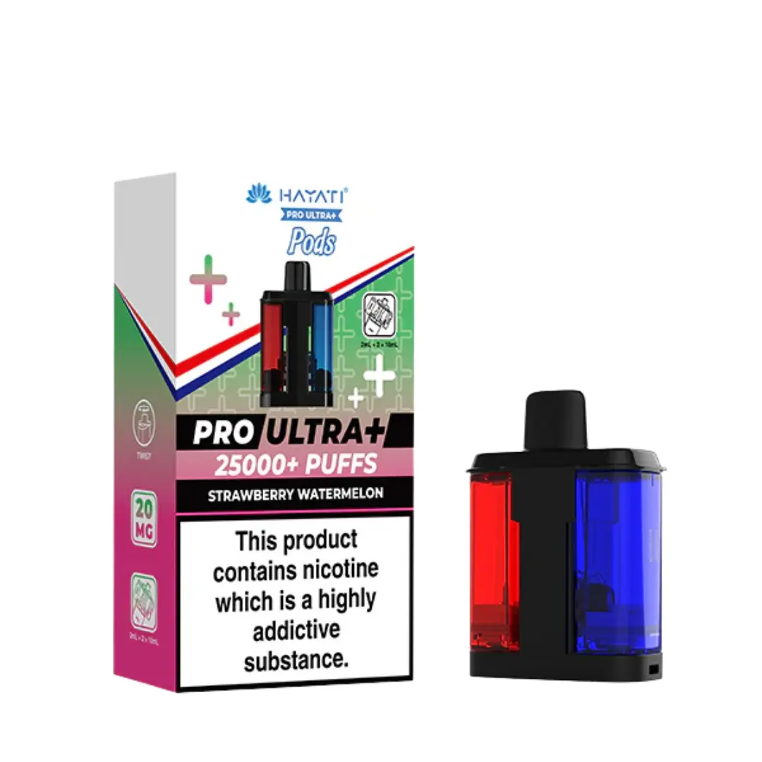Hayati Pro Ultra Plus 25K Strawberry Watermelon Refill Pods