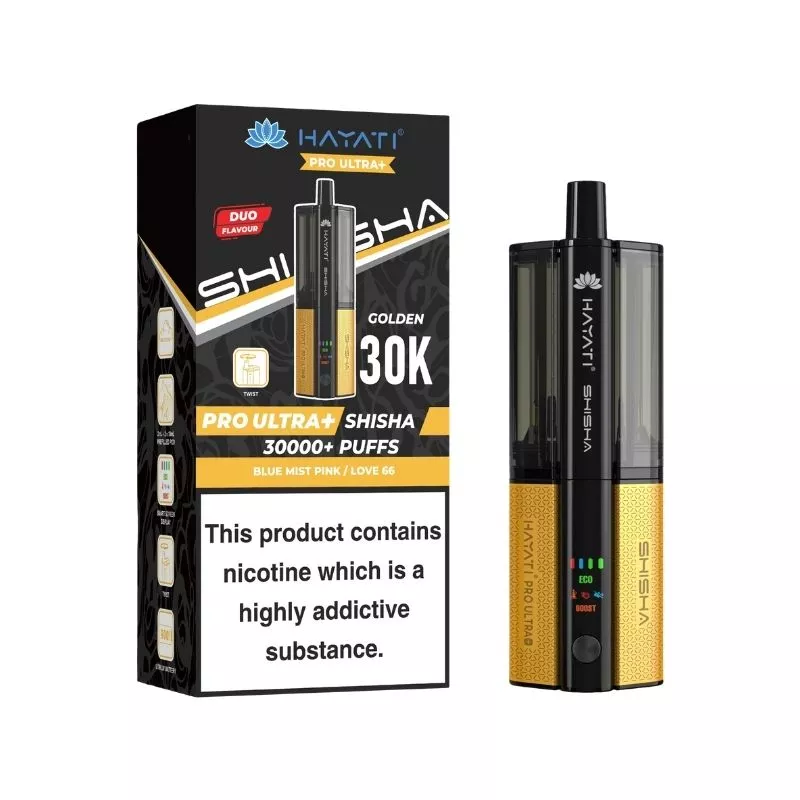 Hayati Pro Ultra Plus Shisha 30000 Prefilled Pod Vape Kit - Image 14