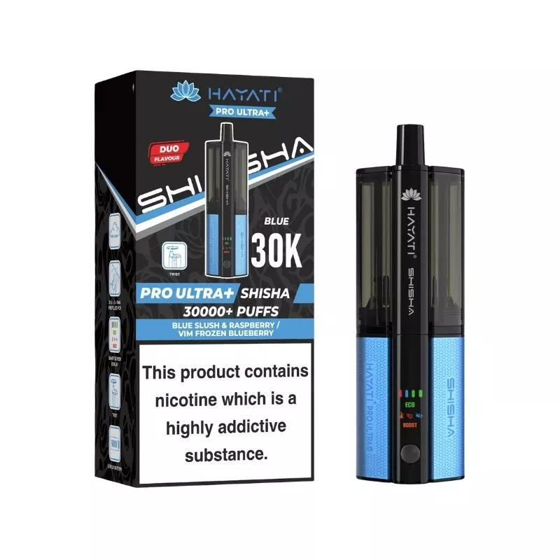 Hayati Pro Ultra Plus Shisha 30000 Prefilled Pod Vape Kit - Image 15