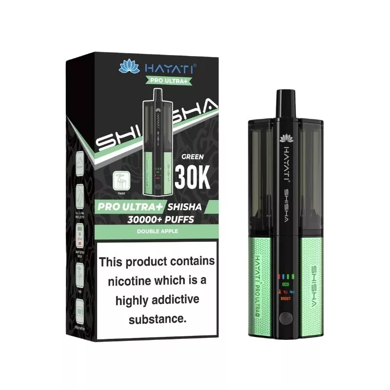 Hayati Pro Ultra Plus Shisha 30000 Prefilled Pod Vape Kit - Image 20