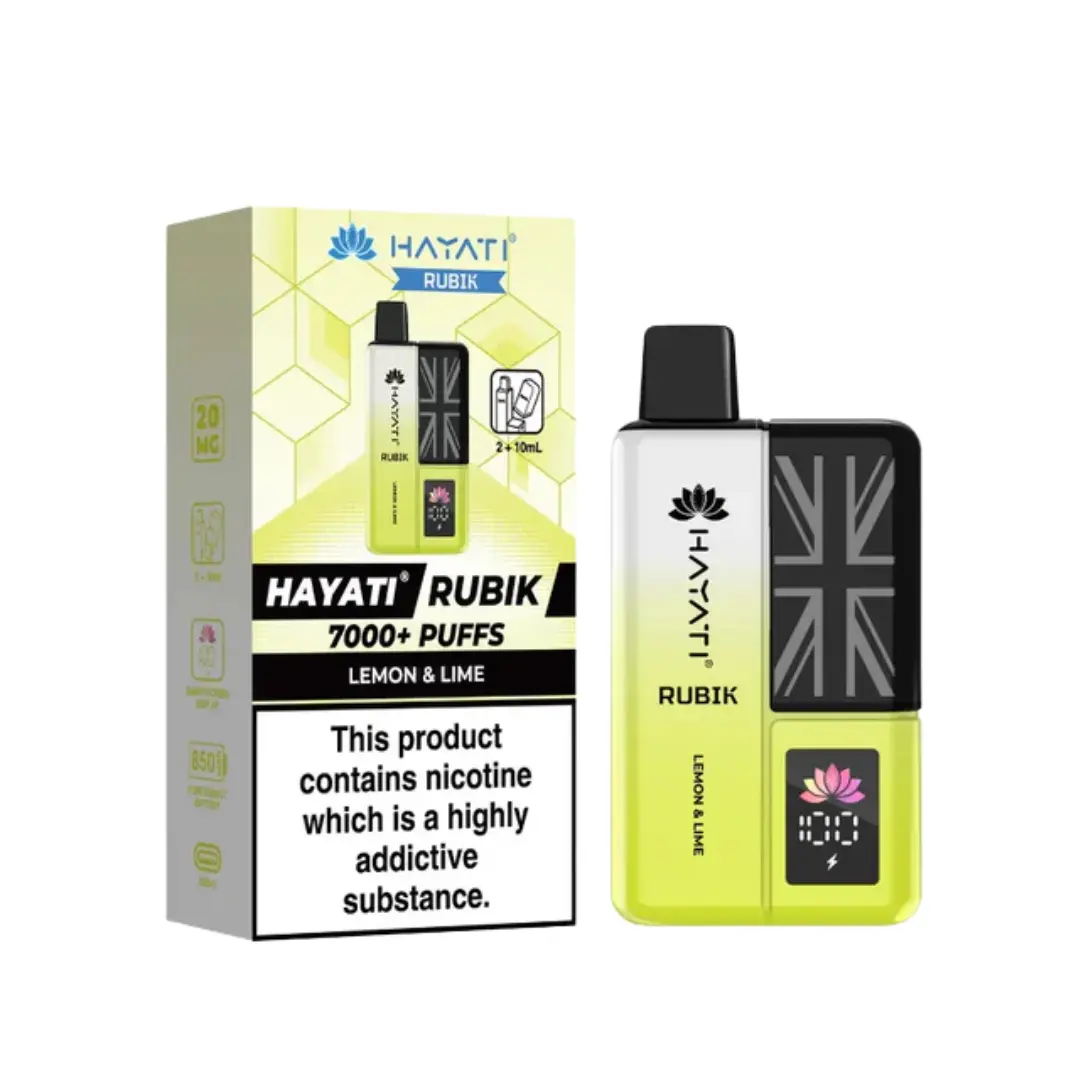 Hayati Rubik 7000 Puff Prefilled Pod Vape Kit - Image 11