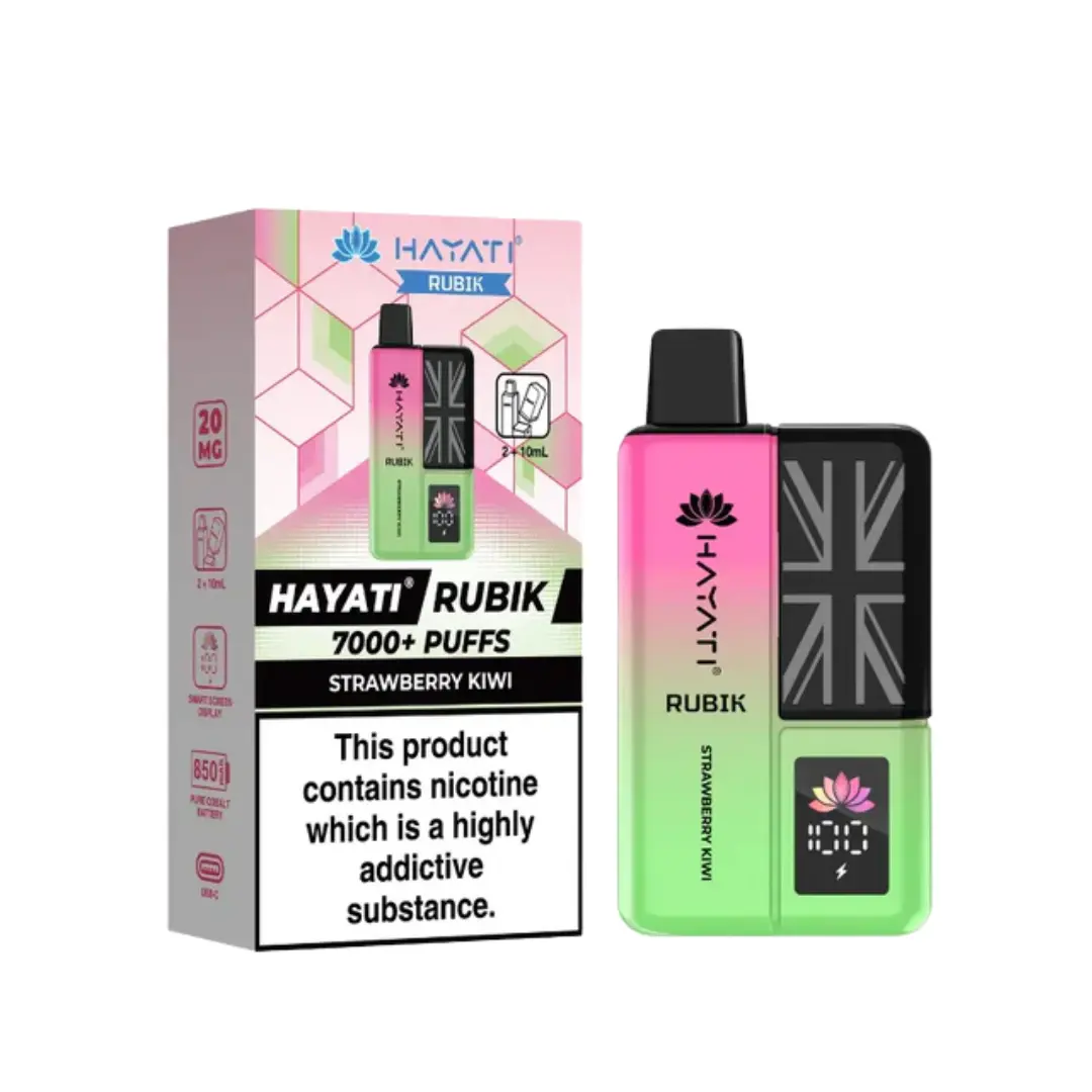Hayati Rubik 7000 Puff Prefilled Pod Vape Kit - Image 16