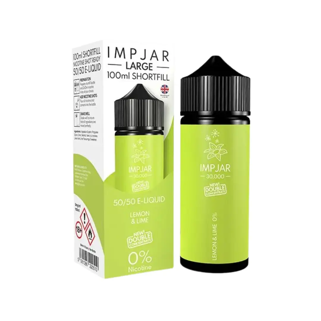 Imp Jar Large Lemon & Lime 100ml Shortfill