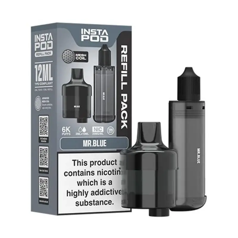Instafill Insta Pod 6K Mr Blue Prefilled Pods