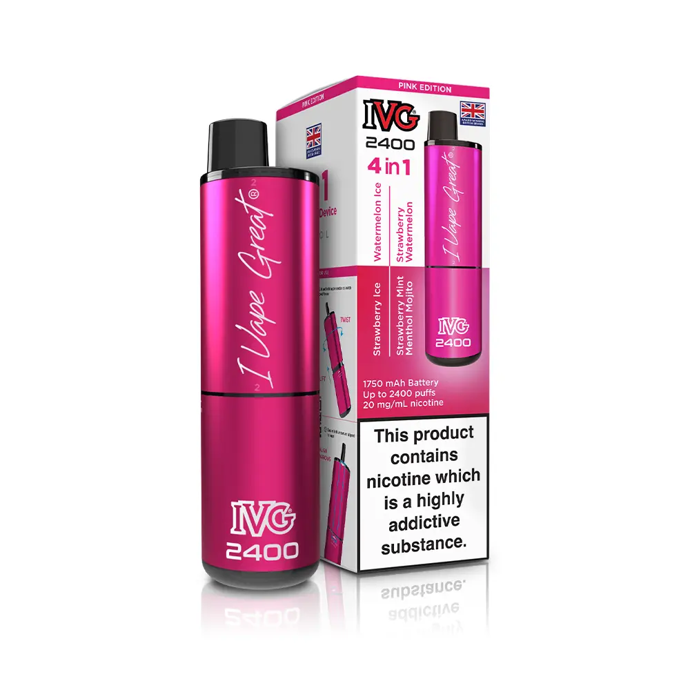 IVG 2400 Rechargeable 4 in 1 Pod Kit - Image 25