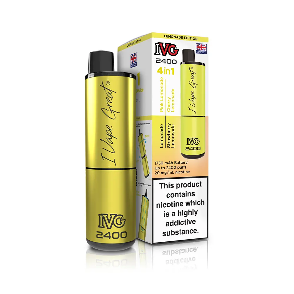 IVG 2400 Rechargeable 4 in 1 Pod Kit - Image 34