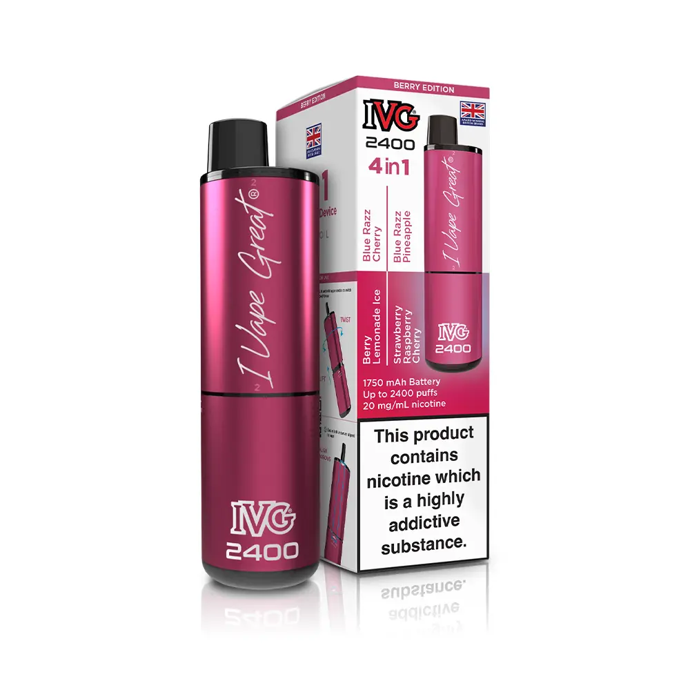 IVG 2400 Rechargeable 4 in 1 Pod Kit - Image 4