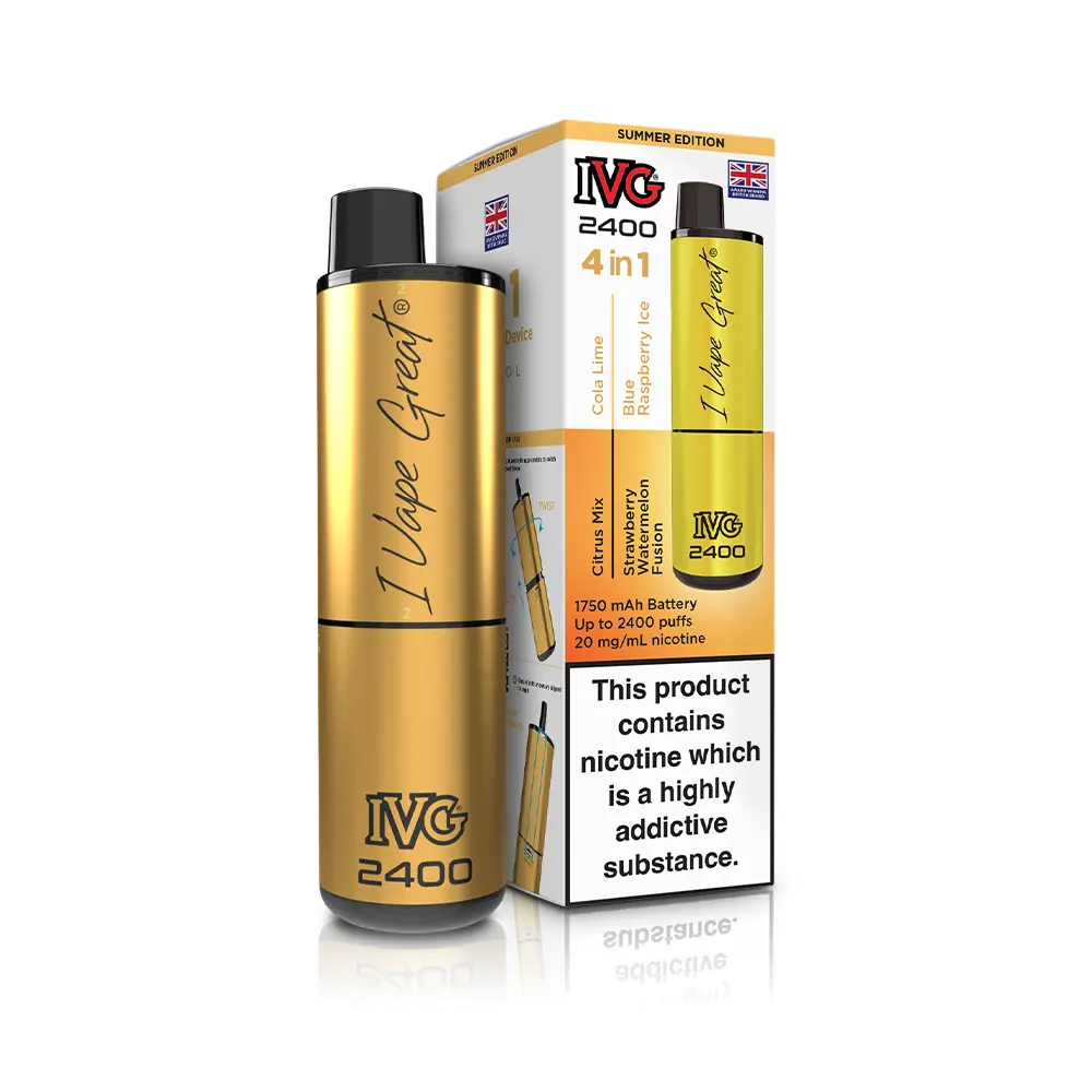 IVG 2400 Rechargeable 4 in 1 Pod Kit - Image 42