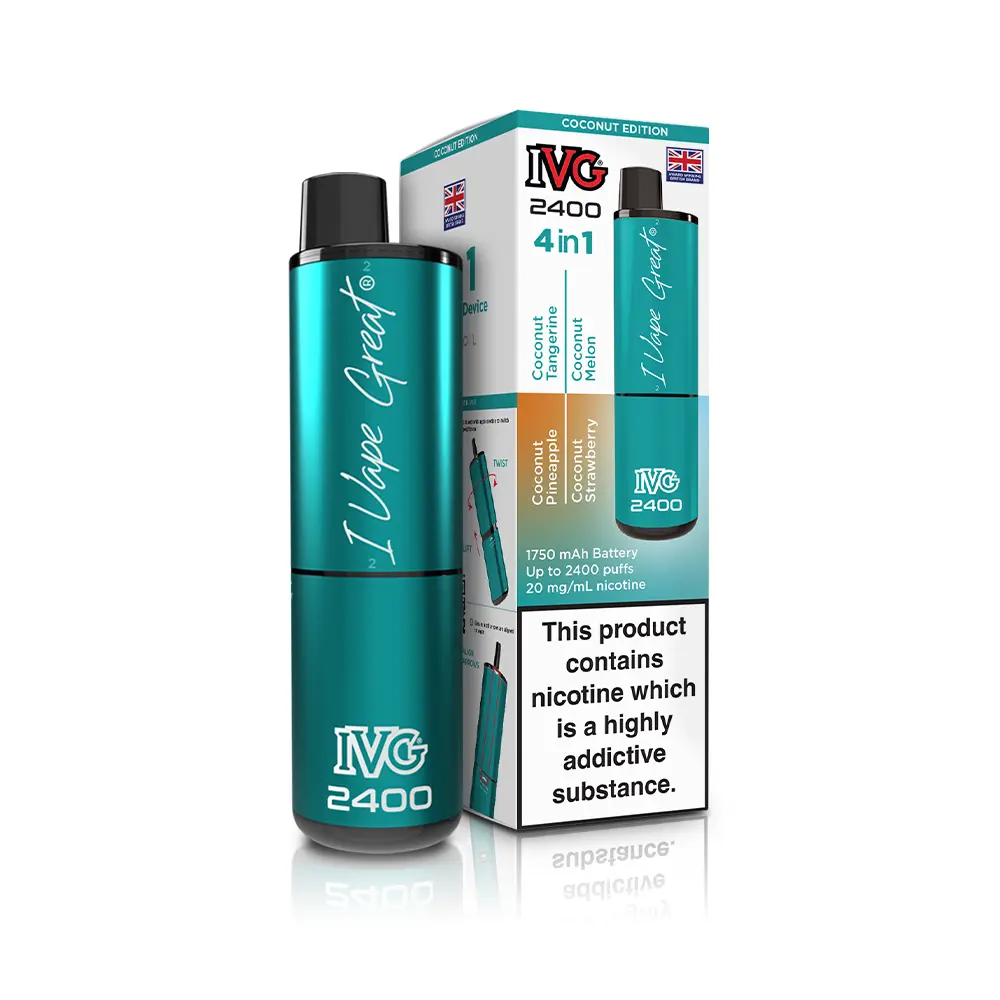 IVG 2400 Rechargeable 4 in 1 Pod Kit - Image 9