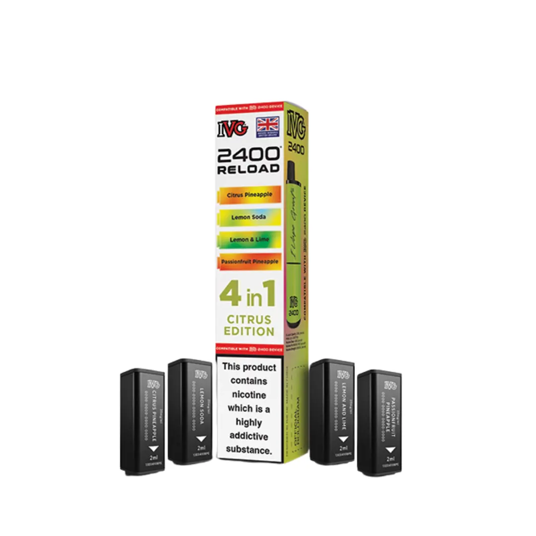 IVG 2400 Citrus Edition Reload Pods