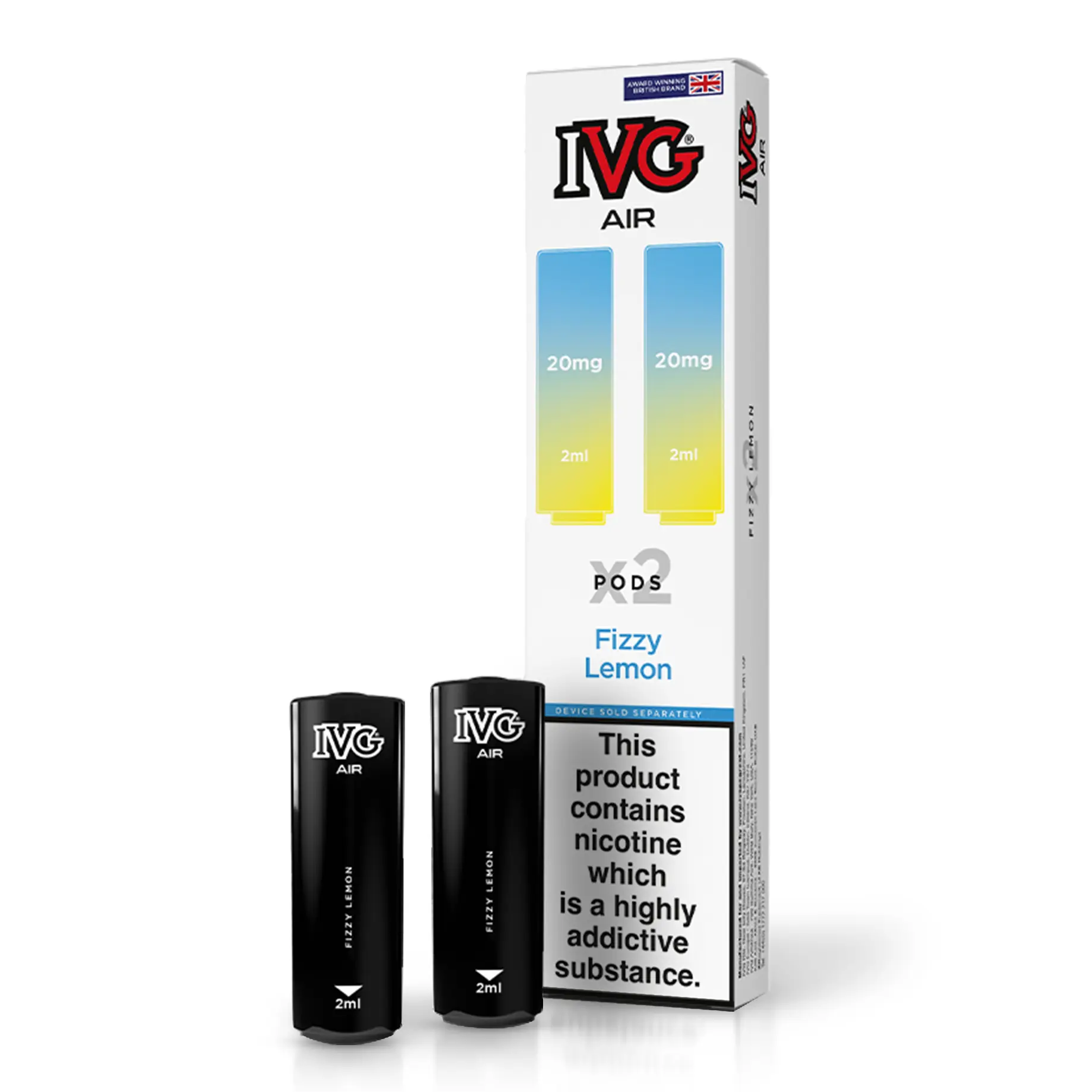 IVG Air Fizzy Lemon Refill Pod