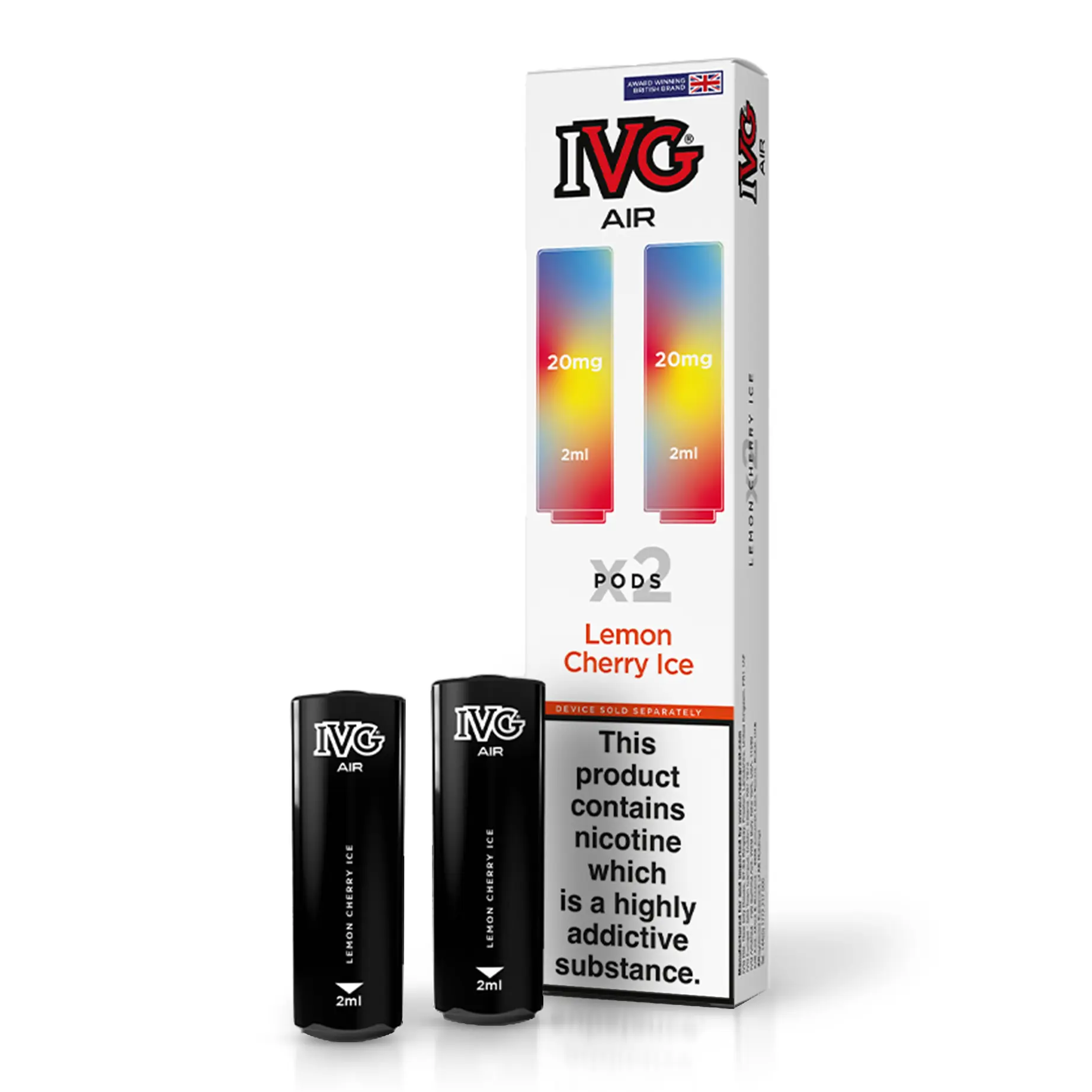 IVG Air Lemon Cherry Ice Refill Pod