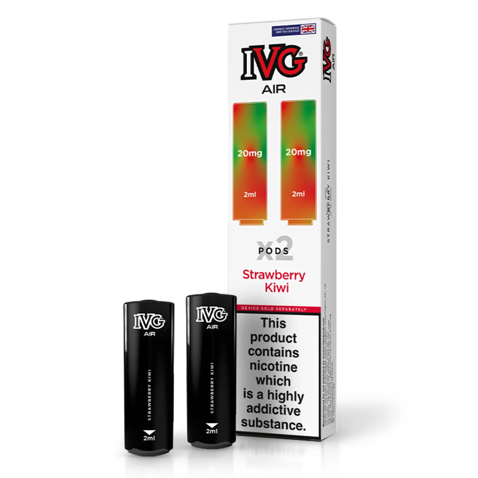 IVG Air Strawberry Kiwi Refill Pod