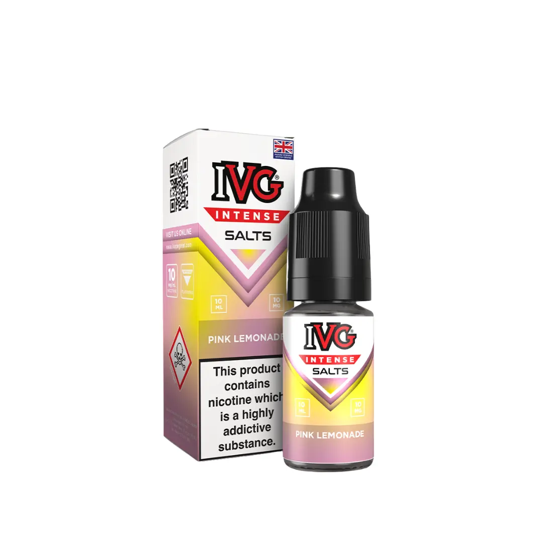 IVG Intense Pink Lemonade Nic Salt 10ml