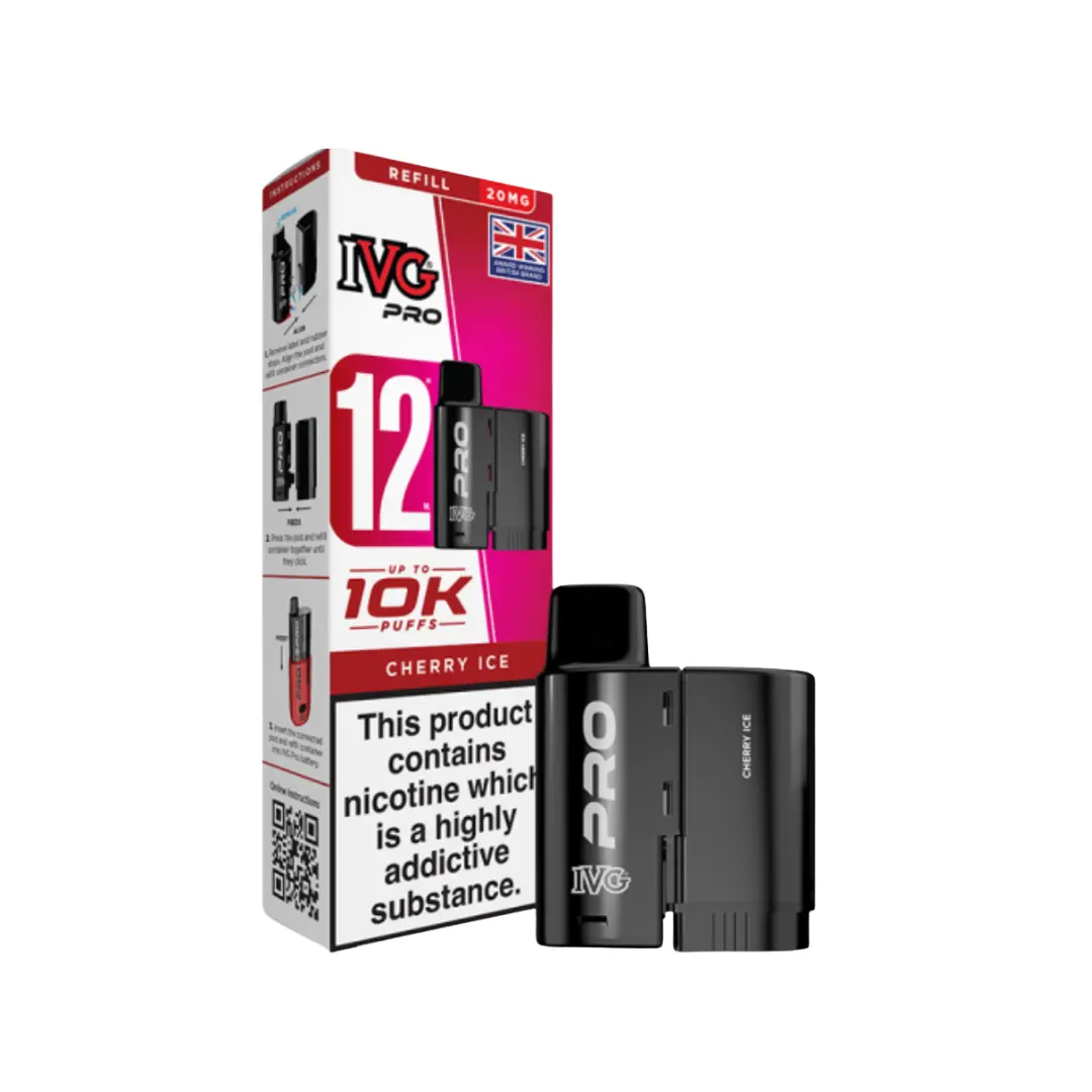 IVG Pro 12 Cherry Ice Refill Pod