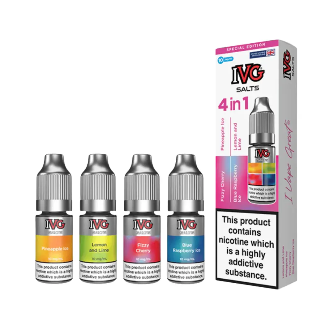 IVG Salts 4 in 1 Special Edition 4 x 10ml Nic Salt