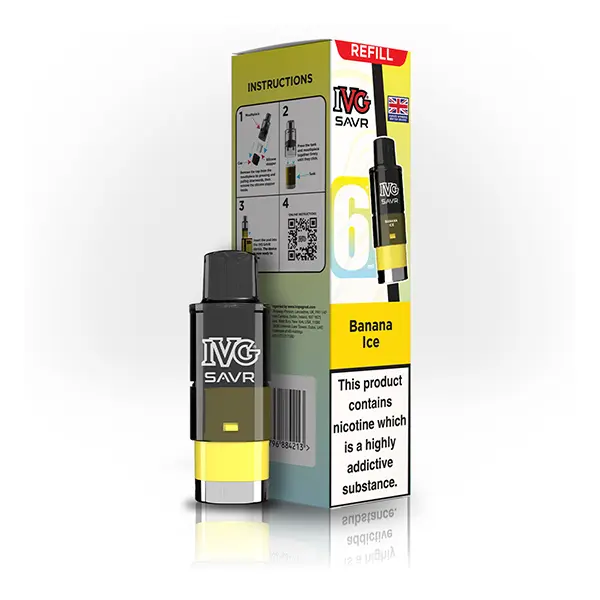 IVG SAVR Banana Ice Refill Pods