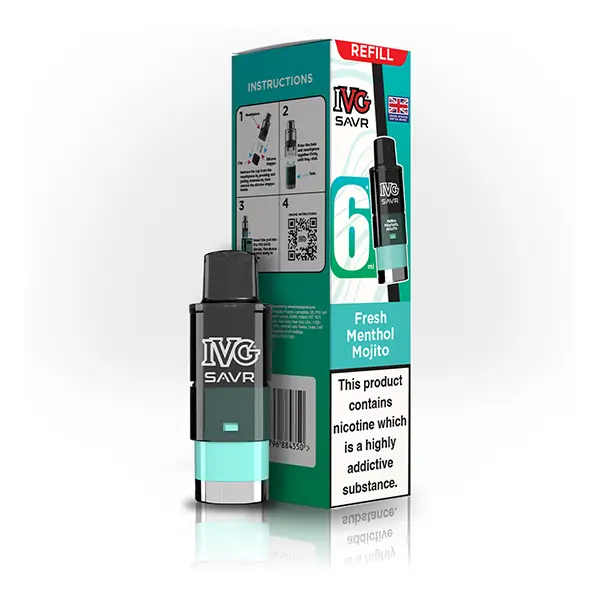 IVG SAVR Fresh Menthol Mojito Refill Pods