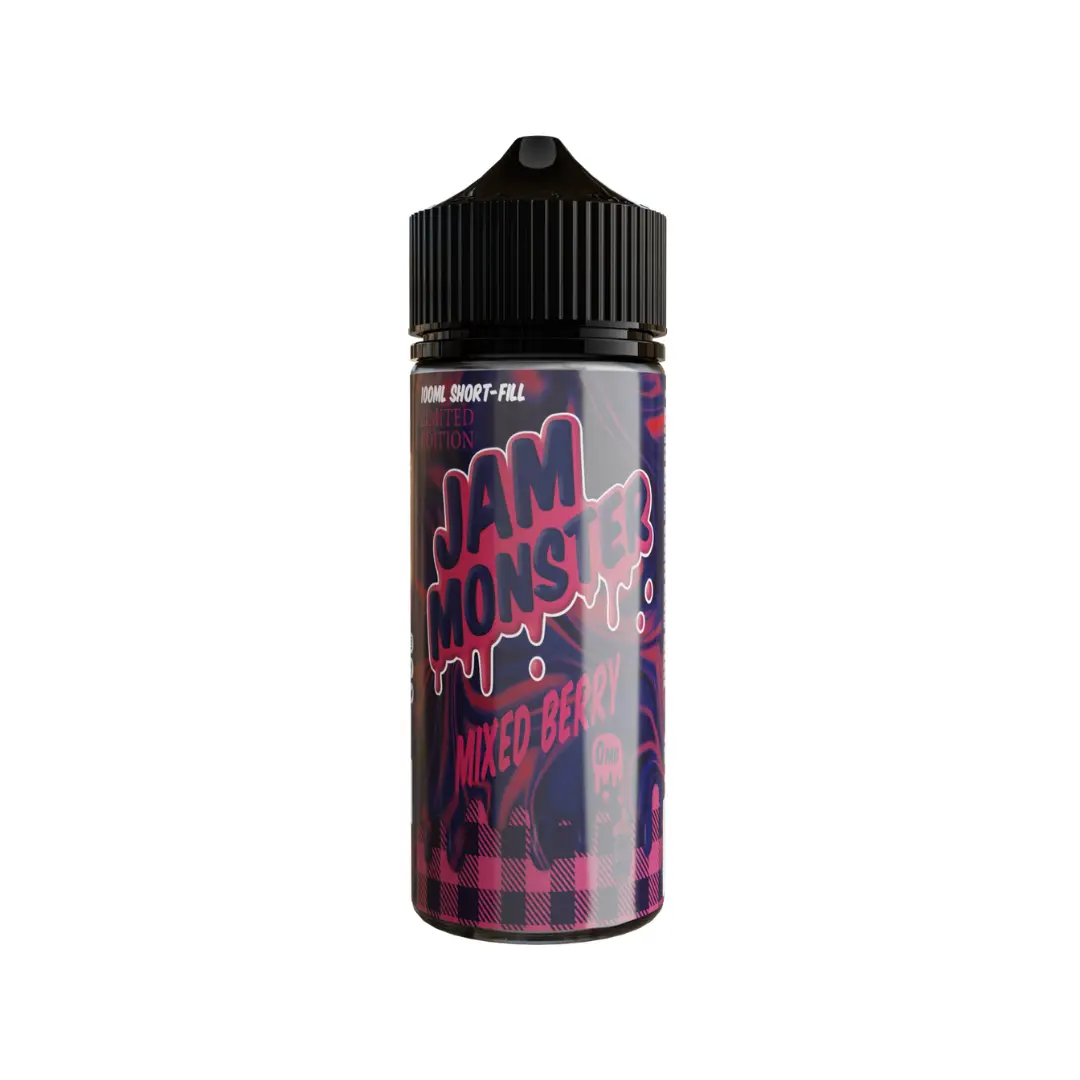 Jam Monster Mixed Berry Jam 100ml Shortfill