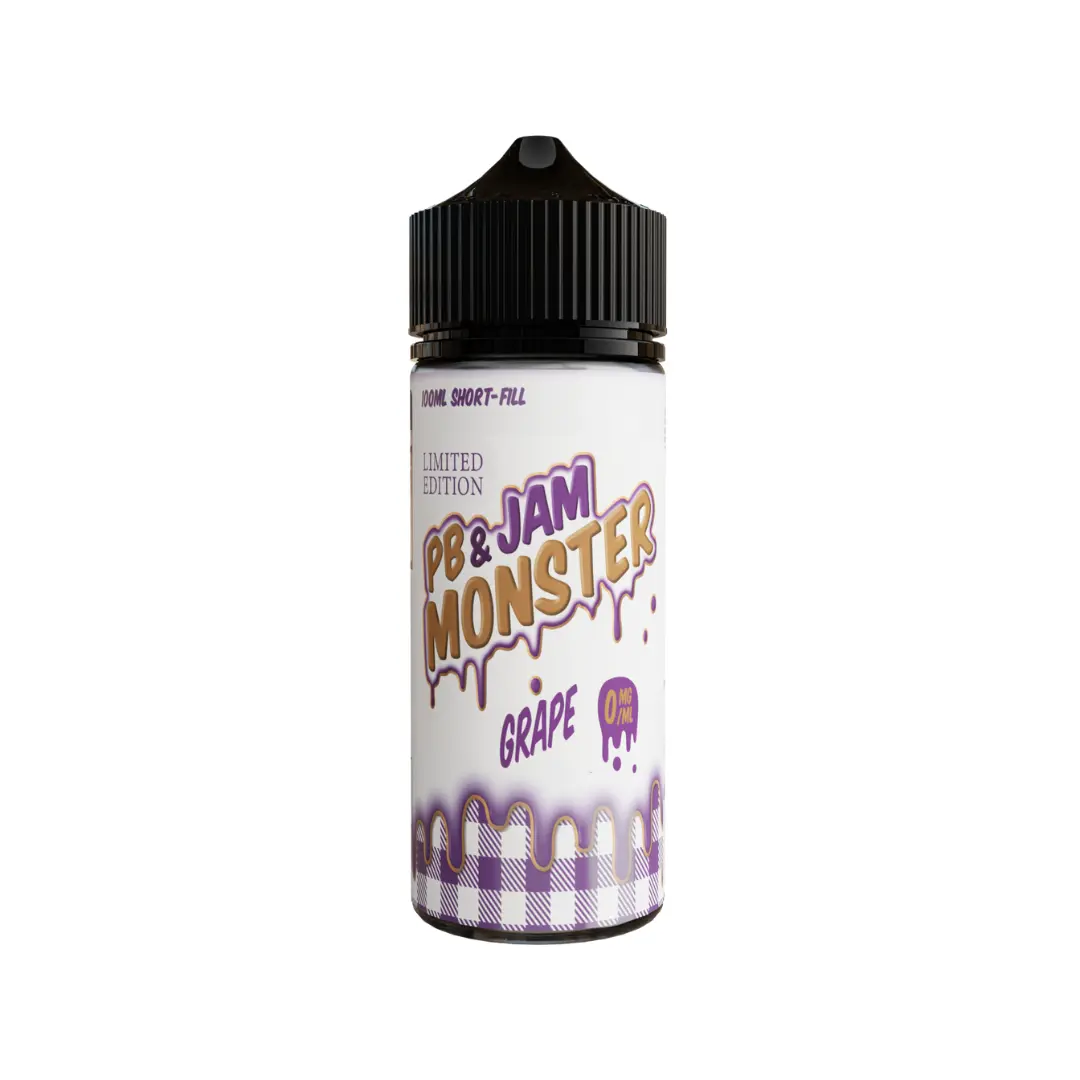 Jam Monster PB & Grape Jam 100ml Shortfill