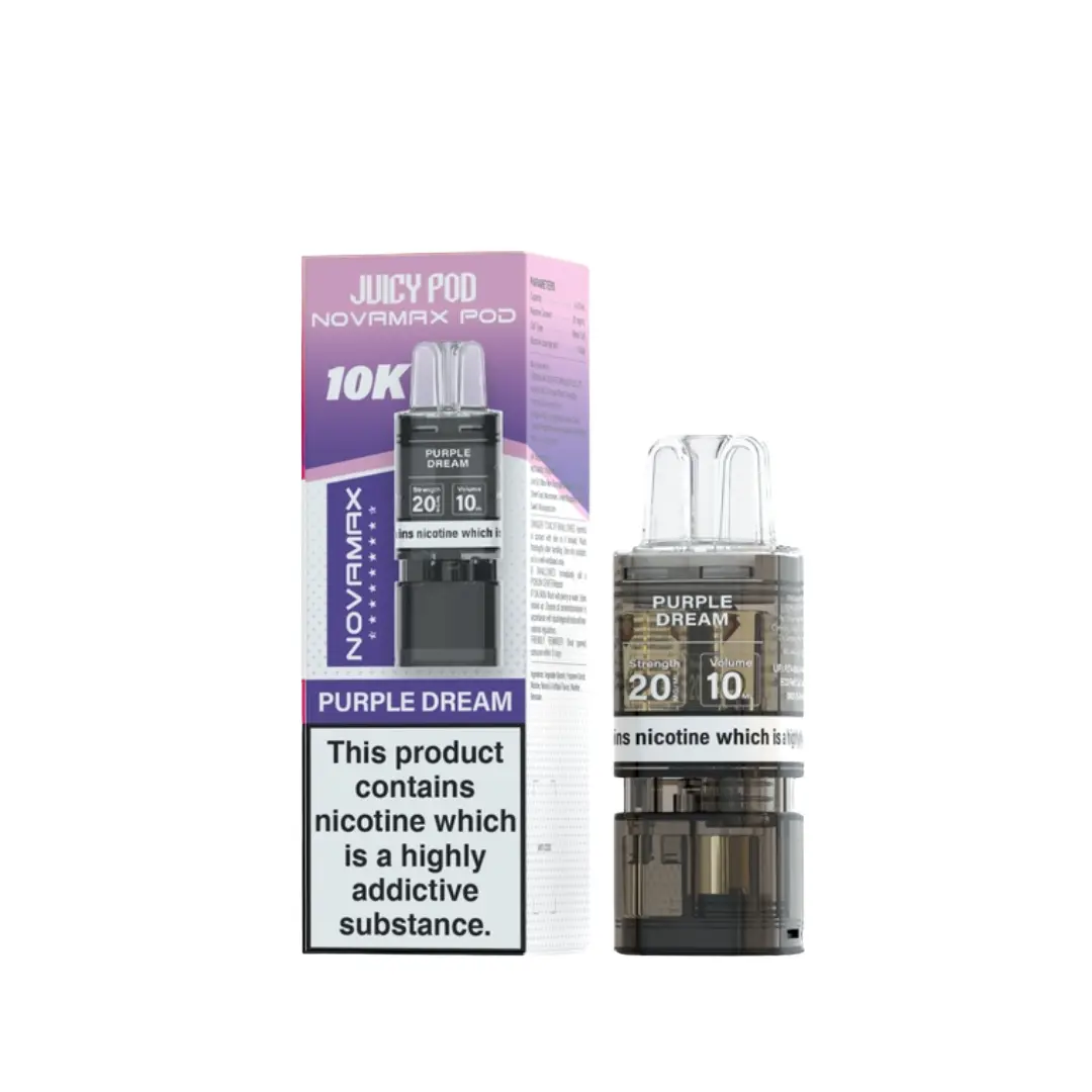 Juicy Pod Novamax 10K Purple Dream Refill Pods