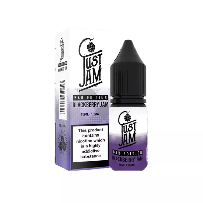 Just Jam Bar Edition Blackberry Jam 10ml Nic Salt