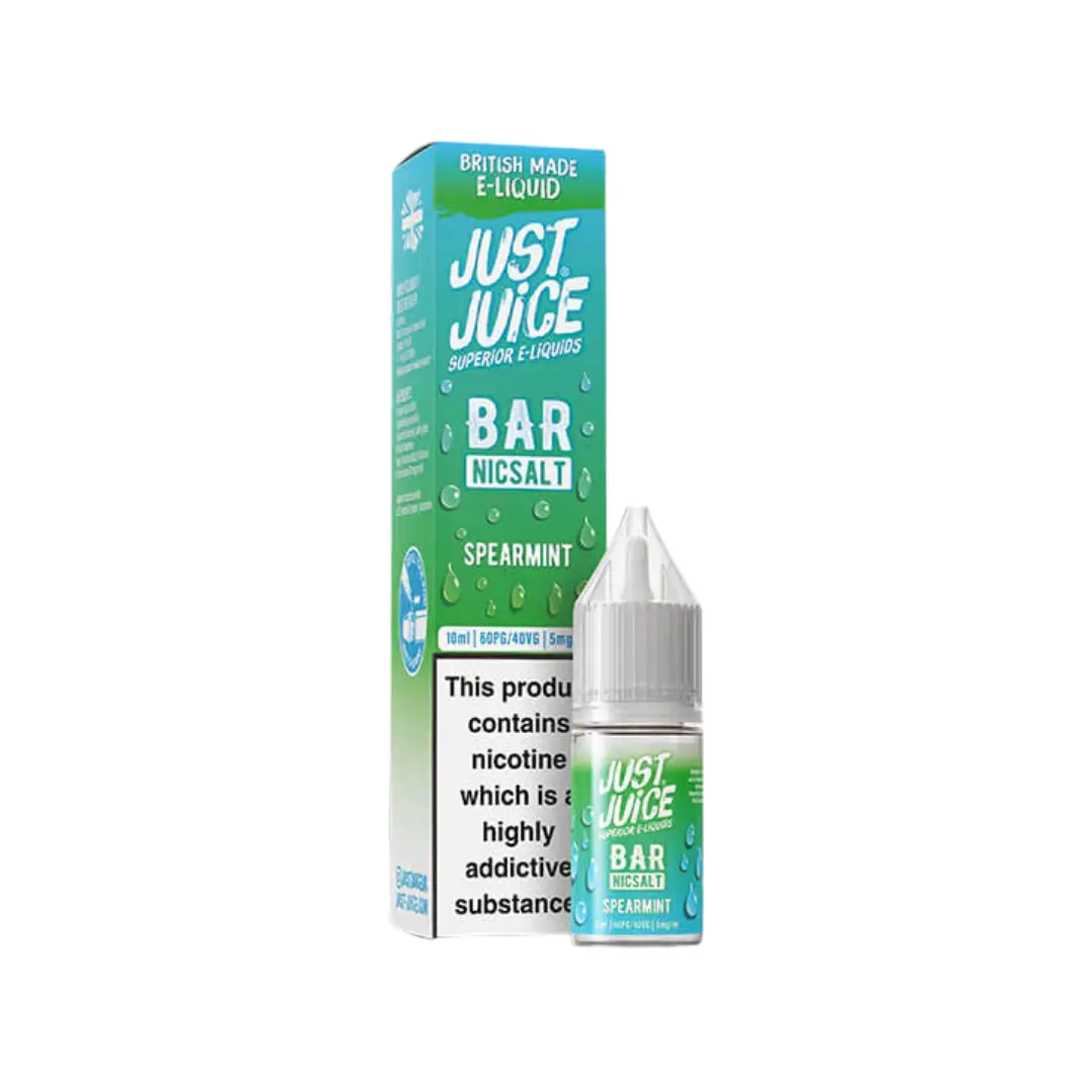 Just Juice Bar Spearmint 10ml Nic Salt E-liquid