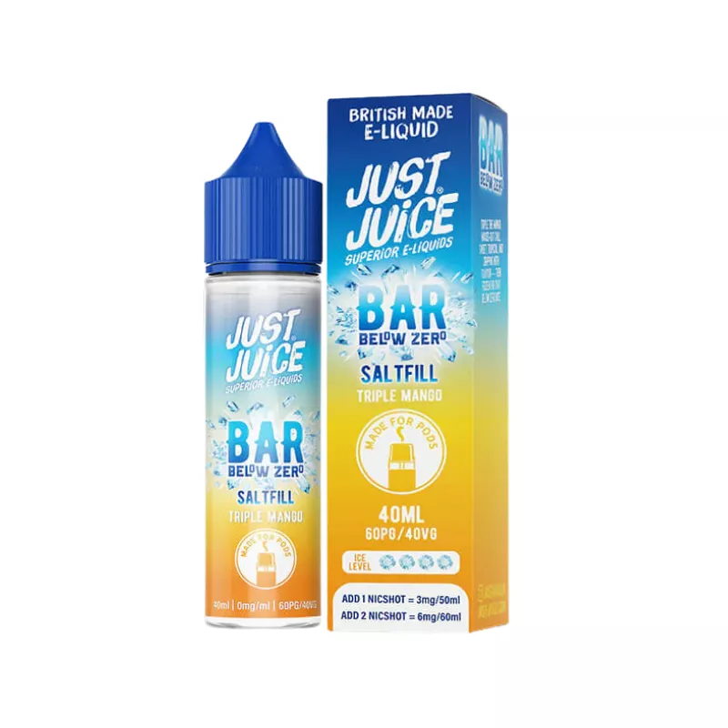Just Juice Below Zero 40ml Saltfill - Image 3