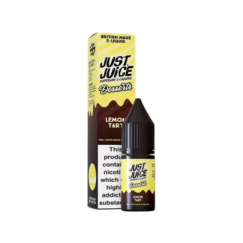 Just Juice Desserts Lemon Tart 10ml Nic Salt