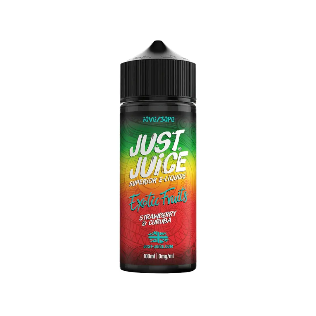 Just Juice Exotic Fruits Strawberry & Curuba 100ml E-liquid
