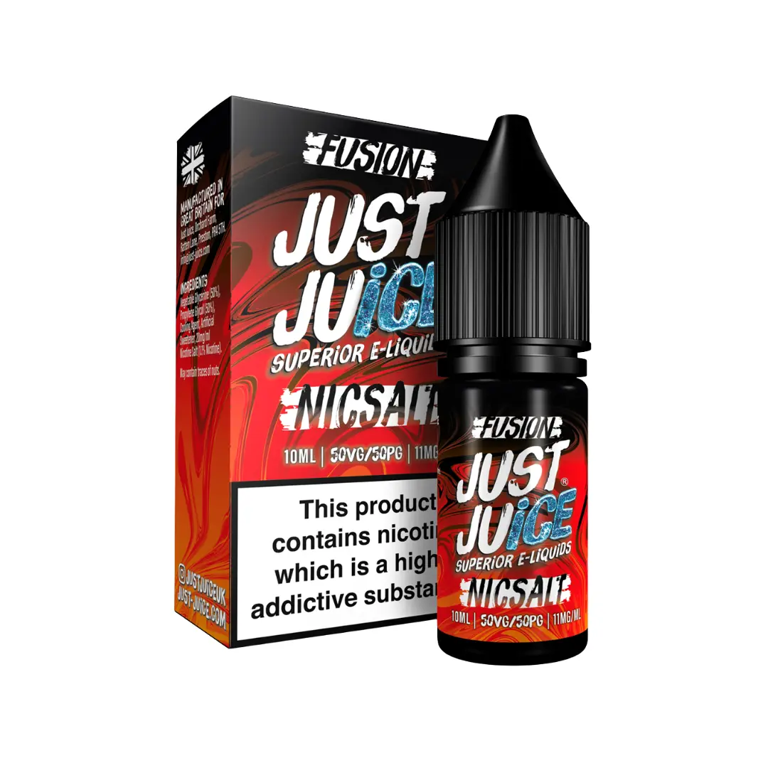 Just Juice Fusion Mango & Blood Orange On Ice 10ml Nic Salt E-liquid