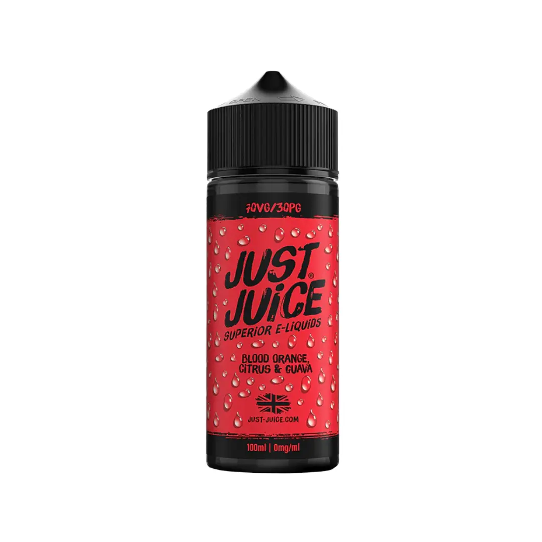 Just Juice Iconic Blood Orange, Citrus & Guava 100ml E-liquid