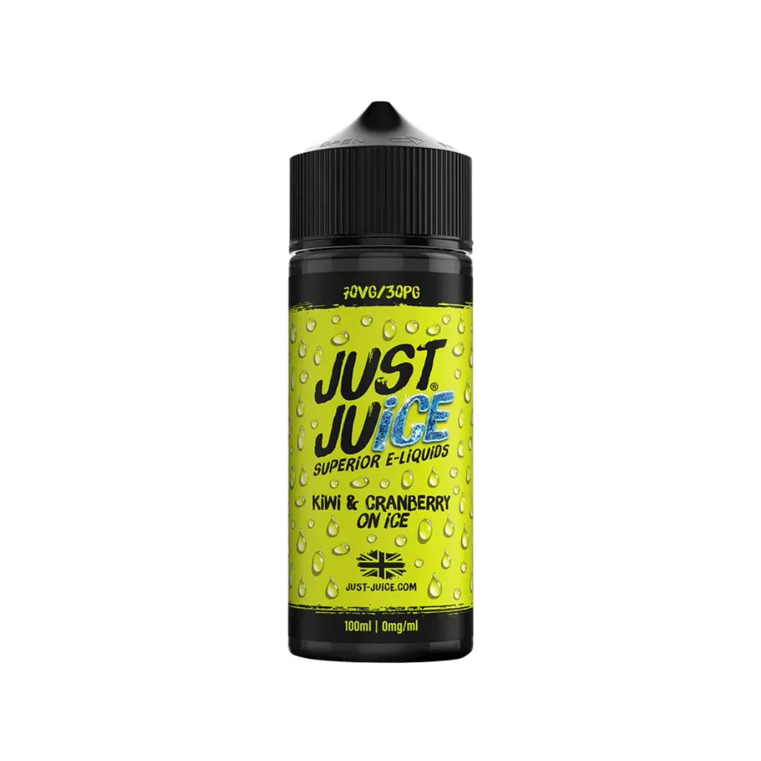 Just Juice Iconic Kiwi & Cranberry on Ice 100ml E-liquid