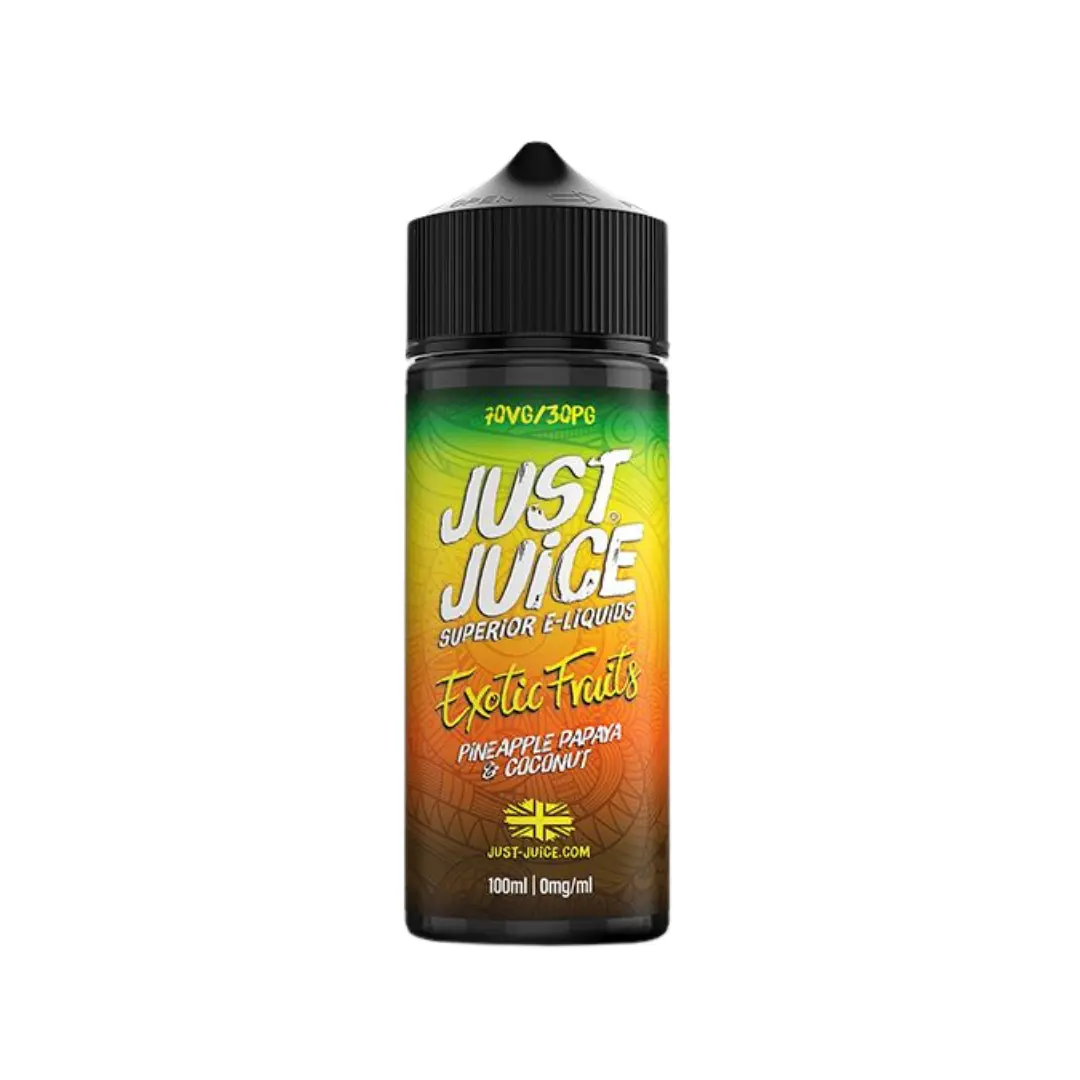 Just Juice Iconic Pineapple, Papaya & Coconut 100ml E-liquid
