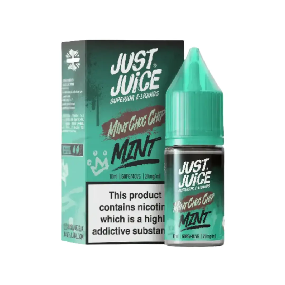 Just Juice Mint Choc Chip 10ml Nic Salt E-liquid