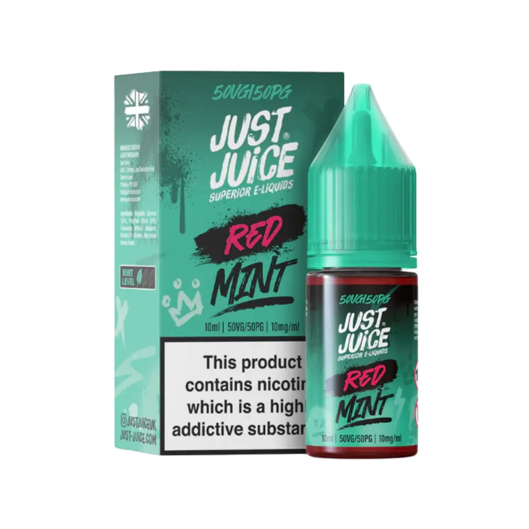 Just Juice Red Mint 10ml Nic Salt E-liquid